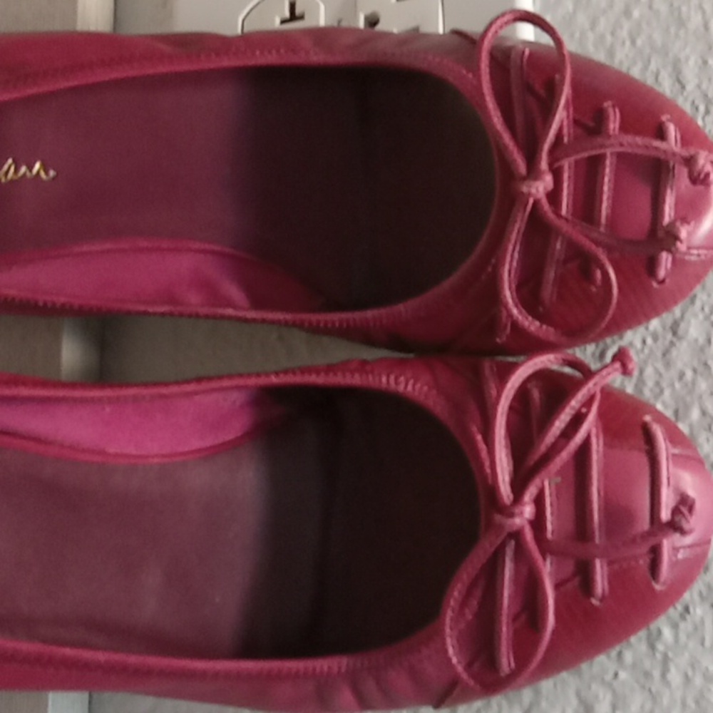 Cole Haan Women Pink Flat Ballet Shoes - Picture 8 of 10